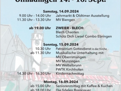Offnadinger Markt und Dorffest – Bild 1