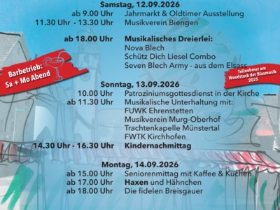 Offnadinger Markt & Dorffest 2026 – Bild 1